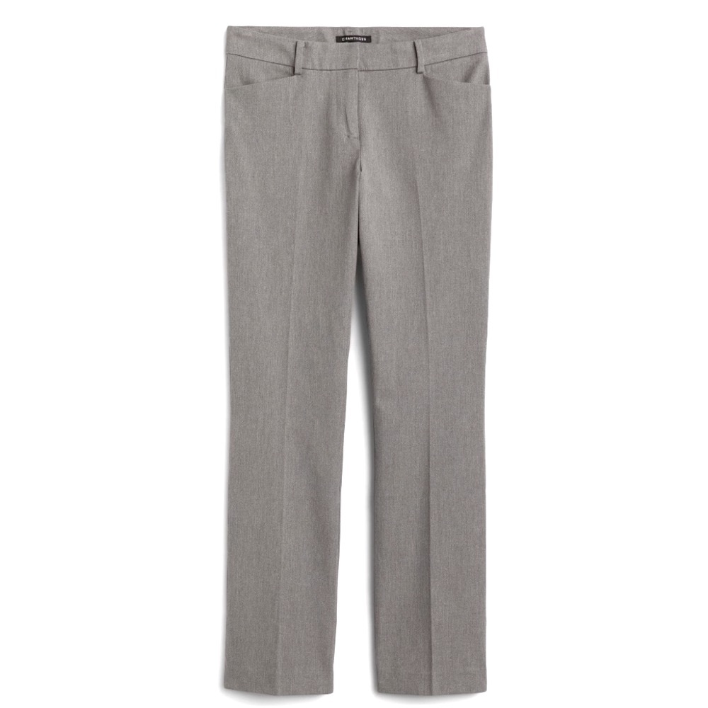41 Hawthorn Becca Mid Rise Bootcut Pant in Heathered Grey